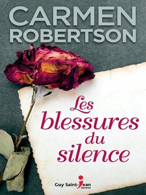 cover image of Les blessures du silence